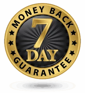 7-day money-back guarantee badge for ARE 101 Membership Study materials