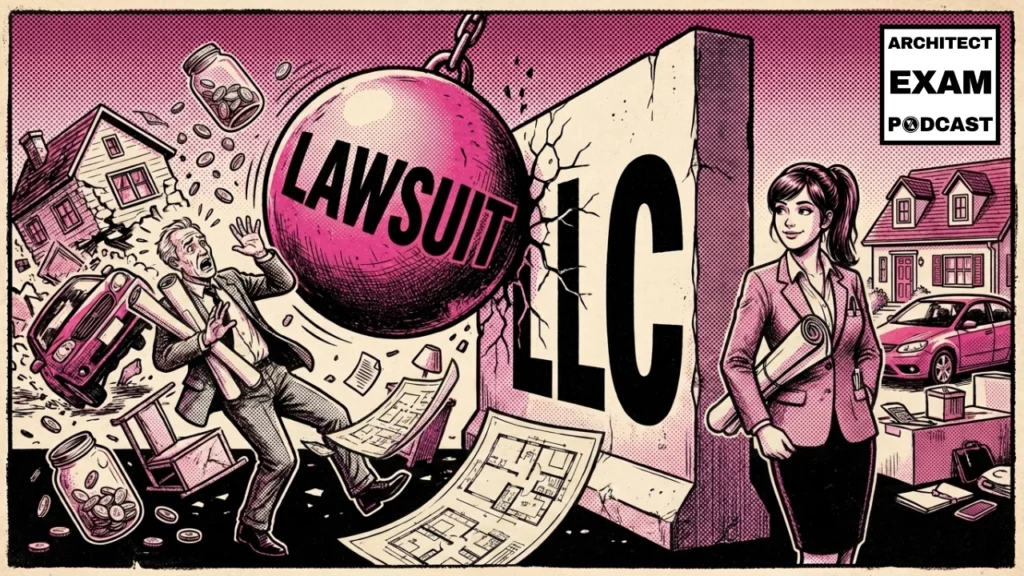 Female architect protected from her personal possessions from a lawsuit for having an LLC.